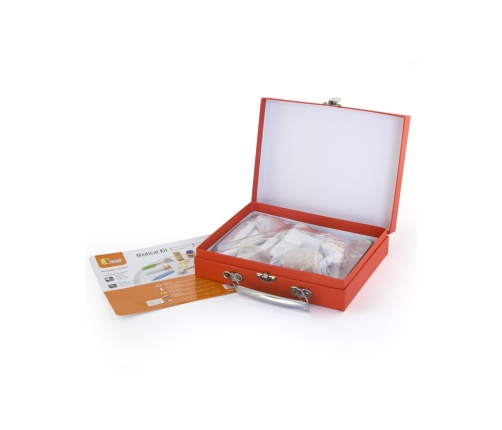 VIGA Drewniany zestaw małego lekarza w walizce