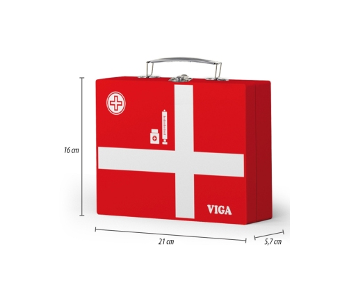 VIGA Drewniany zestaw małego lekarza w walizce