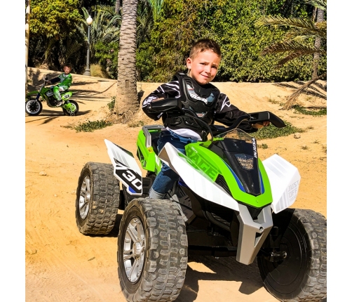INJUSA DUŻY Quad Rage 24V Ekstremalny od 6 lat do 50kg