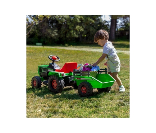 Bērnu elektriskais traktors INJUSA Basic Green