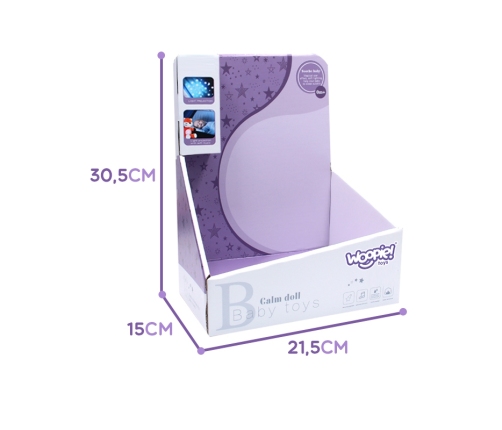 WOOPIE Przytulanka Usypiacz Projektor 2w1 Lis - 10 Kołysanek