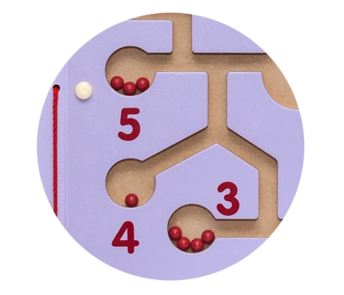 VIGA Tablica Sensoryczna Manipulacyjna Hipopotam Certyfikat FSC Montessori