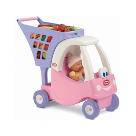Wózek na zakupy dla dzieci Cozy Coupe Little Tikes różowy