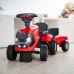 Stumjamā mašīna FALK Traktors Baby Case IH Red