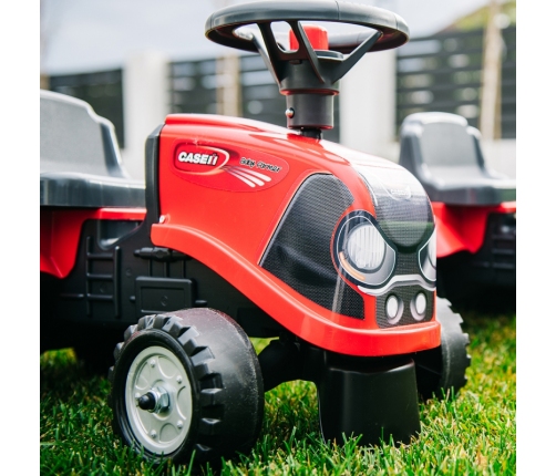 Stumjamā mašīna FALK Traktors Baby Case IH Red