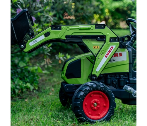 Traktors ar pedāļiem ar piekabi FALK CLAAS Green