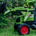 Traktors ar pedāļiem ar piekabi FALK CLAAS Green