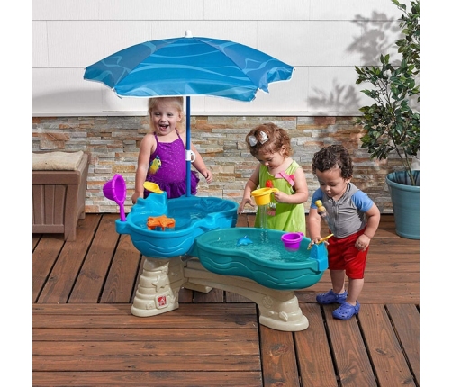 Dwupoziomowy stół wodny Laguna piaskownica Step2