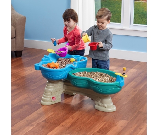 Dwupoziomowy stół wodny Laguna piaskownica Step2