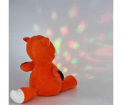 WOOPIE Przytulanka Usypiacz Projektor 2w1 Lis - 10 Kołysanek