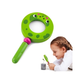 VIGA Drewniana Lupa Dla Dzieci Żabka VIGA Drewniana Lupa Dla Dzieci Żabka