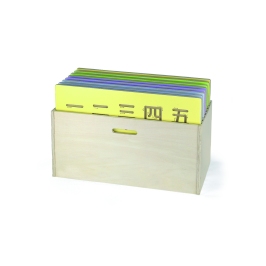 VIGA Drewniane Pudełko Na Tablice Organizer Certyfikat FSC