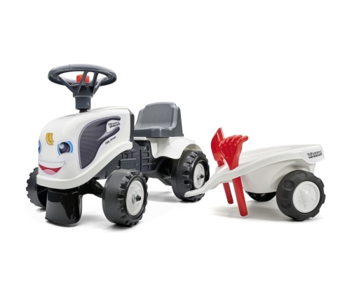 FALK Baby Valtra White Детская трактор-каталка