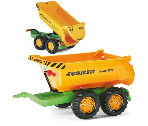 Rolly Toys rollyTrailer Przyczepa wywrotka Halfpipe Joskin