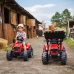 FALK Traktor Massey Ferguson Czerwony na Pedały z Przyczepką od 3 Lat