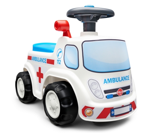 Детская машина-каталка FALK Ambulance White