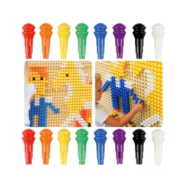 Kolorowe Kołeczki Do Tablicy Naukowej Masterkidz 512 Sztuk 8 Kolorów