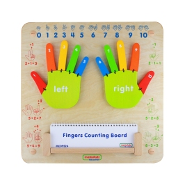 MASTERKIDZ Nauka Liczenia Ścienna Tablica Sensoryczna Flex Montessori