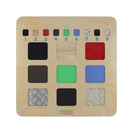 MASTERKIDZ Tablica Edukacyjna Rozpoznawanie Materiałów Faktur Zmysł Dotyku