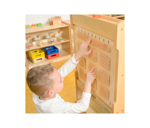 MASTERKIDZ Sensoryczna Tablica Ścienna Rozpoznawanie Faktury Powierzchni