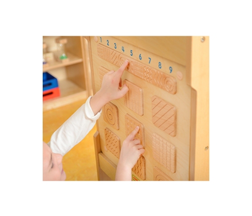 MASTERKIDZ Sensoryczna Tablica Ścienna Rozpoznawanie Faktury Powierzchni