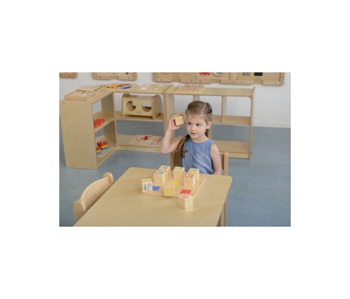 Koka sensorais šķirotājs “Skaņu kombinācija” Masterkidz Montessori