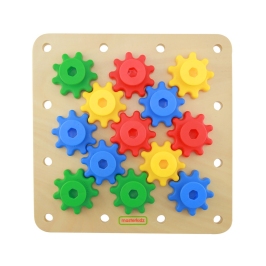 MASTERKIDZ Koła Zębate Zbuduj Własny Mechanizm Tablica Montessori