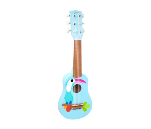 CLASSIC WORLD Drewniana Gitara Dla Dzieci Toucan