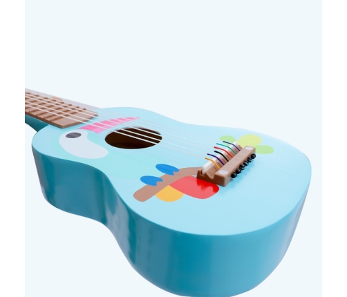 CLASSIC WORLD Drewniana Gitara Dla Dzieci Toucan