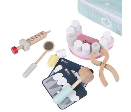 CLASSIC WORLD Little dentist set and doctor's suitcase