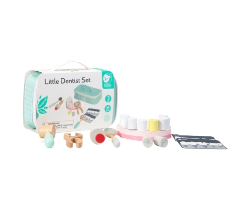 CLASSIC WORLD Little dentist set and doctor's suitcase