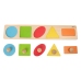 CLASSIC WORLD Układanka MONTESSORI dla Dzieci Nauka Kształtów Figur Kolorów 7 el.