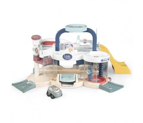 SMOBY Little Mój Pierwszy Garaż Samochodzik Vroom Planet