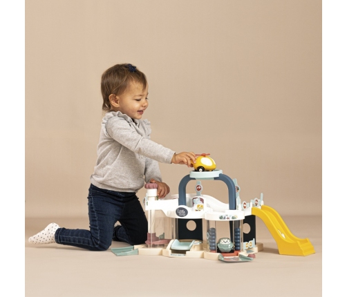 SMOBY Little Mój Pierwszy Garaż Samochodzik Vroom Planet