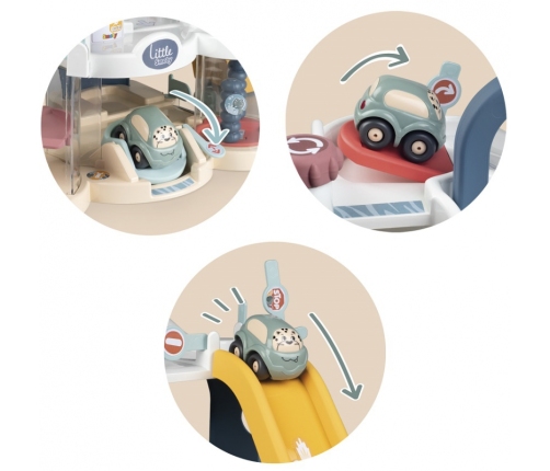 SMOBY Little Mój Pierwszy Garaż Samochodzik Vroom Planet