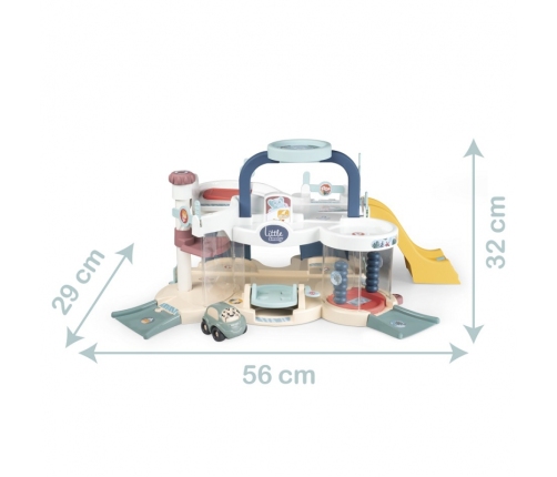 SMOBY Little Mój Pierwszy Garaż Samochodzik Vroom Planet