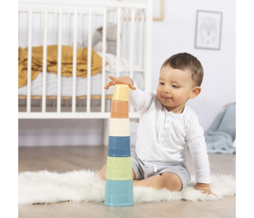 SMOBY Little Green Magiczna Wieża Bioplastik 6el.