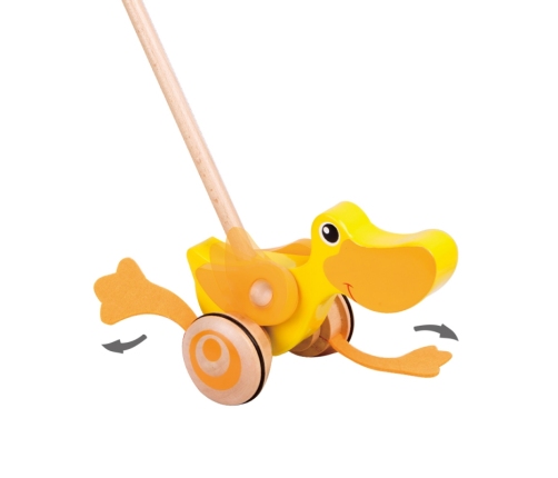 Classic World EKO Wooden Duck Pusher