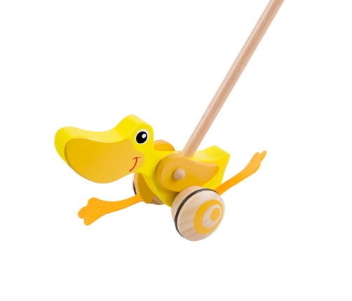 Classic World EKO Wooden Duck Pusher