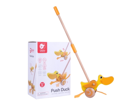 Classic World EKO Wooden Duck Pusher