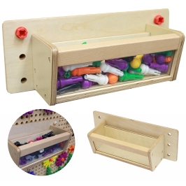 Pojemnik Na Akcesoria Przezroczysta Ścianka - Masterkidz Tablica Naukowo-Edukacyjna STEM