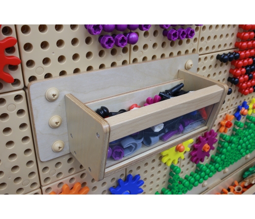 Pojemnik Na Akcesoria Przezroczysta Ścianka - Masterkidz Tablica Naukowo-Edukacyjna STEM