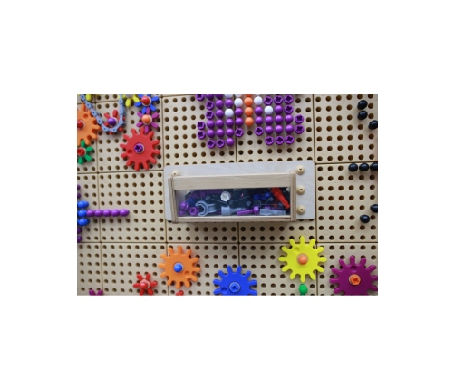 Pojemnik Na Akcesoria Przezroczysta Ścianka - Masterkidz Tablica Naukowo-Edukacyjna STEM