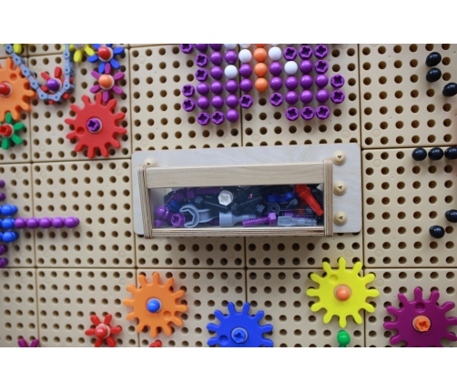 Pojemnik Na Akcesoria Przezroczysta Ścianka - Masterkidz Tablica Naukowo-Edukacyjna STEM