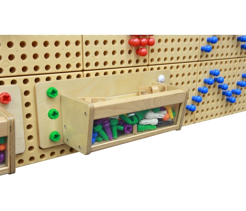 Pojemnik Na Akcesoria Przezroczysta Ścianka - Masterkidz Tablica Naukowo-Edukacyjna STEM