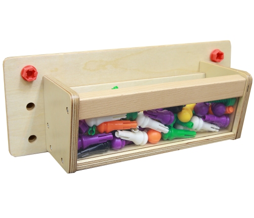 Pojemnik Na Akcesoria Przezroczysta Ścianka - Masterkidz Tablica Naukowo-Edukacyjna STEM