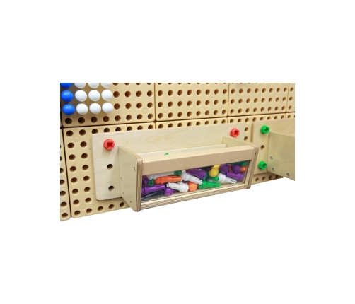 Pojemnik Na Akcesoria Przezroczysta Ścianka - Masterkidz Tablica Naukowo-Edukacyjna STEM