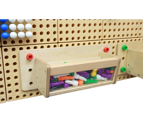 Pojemnik Na Akcesoria Przezroczysta Ścianka - Masterkidz Tablica Naukowo-Edukacyjna STEM