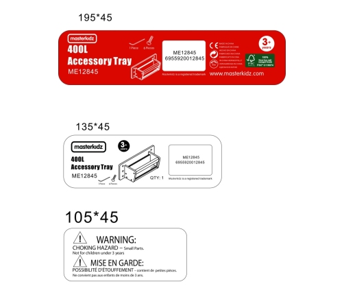 Pojemnik Na Akcesoria Przezroczysta Ścianka - Masterkidz Tablica Naukowo-Edukacyjna STEM