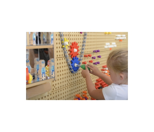 Ręczne Narzędzia 6 Elementów Śrubokręt Klucz - Tablica Naukowo-Edukacyjna Masterkidz STEM